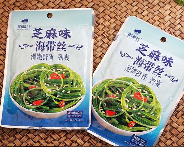 芝麻味海帶絲